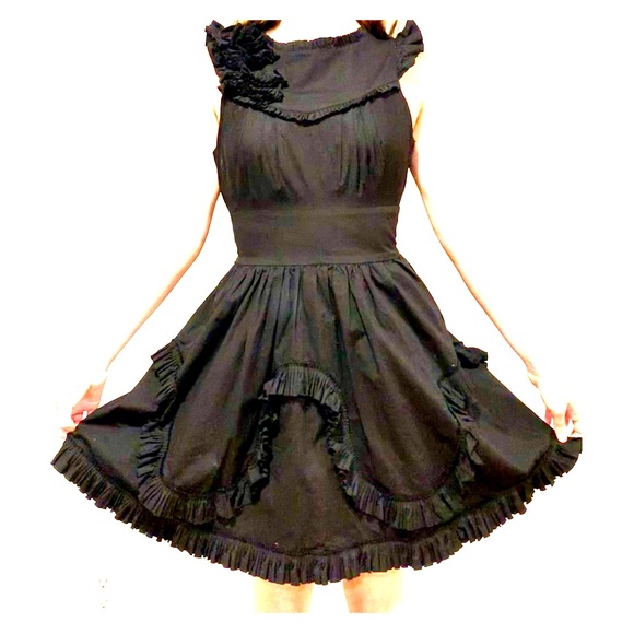 Couture by Twelve Black Cocktail Dress - Picture 1 of 2